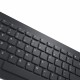 DELL KM3322W teclado Ratón incluido Oficina RF inalámbrico QWERTY Español Negro