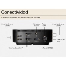Docking station HP USB-C Dock G5 USB 3.0 (3.1 Gen 1) Type-C Negro