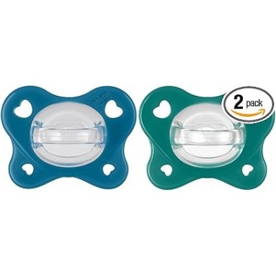 Chicco Chupete Dual Soft, Recién Nacido 16-36 Meses