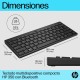 HP Teclado multidispositivo compacto 350 con Bluetooth