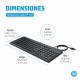 HP Teclado Español con cable 150