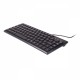 Mini teclado USB UNYKAch KB 302 QWERTY Negro
