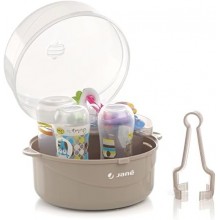 Jané Esterilizador para Microondas, con Cesta para Tetinas (Devolución de Amazon)