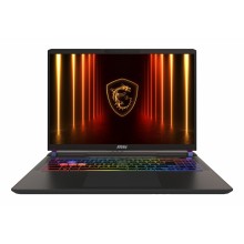 MSI Vector 16 HX AI Intel Core Ultra 9 275HX Portátil 40,6 cm (16") Quad HD+ 64 GB DDR5-SDRAM 2 TB SSD NVIDIA GeForce RTX 50