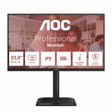 AOC 24E4U pantalla para PC 60,5 cm (23.8") 1920 x 1080 Pixeles Full HD LED Negro