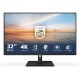 Philips 1000 series 32E1N1800LA/00 pantalla para PC 80 cm (31.5") 3840 x 2160 Pixeles 4K Ultra HD LCD Negro