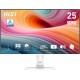 MSI Pro MP251W E2 pantalla para PC 62,2 cm (24.5") 1920 x 1080 Pixeles Full HD LED Blanco