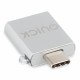 Quick Media QMACUSB USB-C USB-A Blanco adaptador de cable