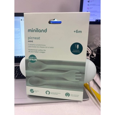 Miniland - Juego de cubiertos