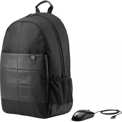 HP Mochila clásica y ratón de de 39,62 cm (15,6 pulg.)