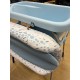 Chicco Cuddle & Bubble Bañera Bebé Ergonómica con Patas y Cambiador con Acolchado