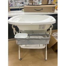 Interbaby |Bañera Bebe Plegable con Cambiador y Hamaca extraíble