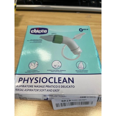 Chicco Physio Clean - Aspirador nasal con 3 sondas