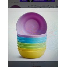 Munchkin Juego de cuencos de plástico brillante