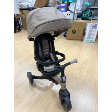 KikkaBoo Triciclo Evolutivo ALUMA 8 en 1, Triciclo Bebé Plegable con Manillar