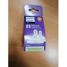 Philips Avent. Tetina de biberón Natural Response