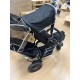 hauck Freerider Carro Gemelar Reclinable, Silla de Paseo Gemelar Plegable