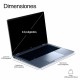 HP EliteBook X Flip G2i 14 inch Notebook Next Gen AI PC Wolf Pro Security Edition Copilot+ PC Intel Core Ultra 5 325 Híbrido
