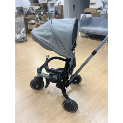 KikkaBoo Triciclo Evolutivo ALUMA 8 en 1, Triciclo Bebé Plegable