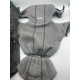 Mochila Porta Bebé Mini, 3D Jersey, Gris Carbón