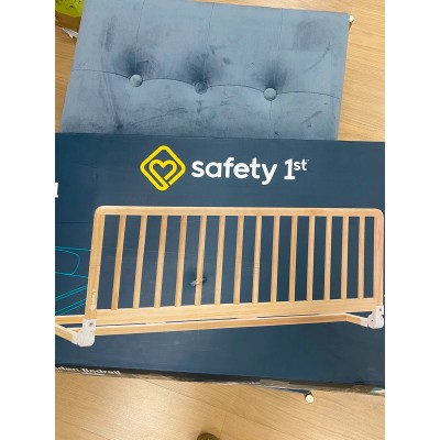 Safety 1st Wooden Bed Rail 110 cm, Barrera Seguridad Niños Cama, 18M-5A