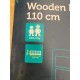 Safety 1st Wooden Bed Rail 110 cm, Barrera Seguridad Niños Cama, 18M-5A