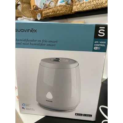 Suavinex, Humidificador Bebés Silencioso, de Vapor Frío, Ultrasónico, Aromaterapia
