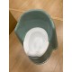 Babybjörn Orinal Sillón, Verde Profundo/Blanco