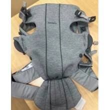BabyBjörn Portabebés Mini, Tejido 3D, Color Gris Claro