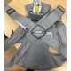 BabyBjörn Portabebés Mini, Tejido 3D, Color Gris Claro