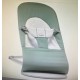 BabyBjörn Hamaca Balance Soft, Tejido/Jersey, Salvia claro/Gris