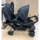 Graco Stadium Duo Click Connect - Silla de paseo, color gris/negro