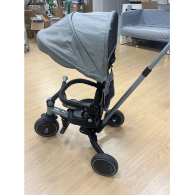 KikkaBoo Triciclo Evolutivo ALUMA 8 en 1, Triciclo Bebé Plegable