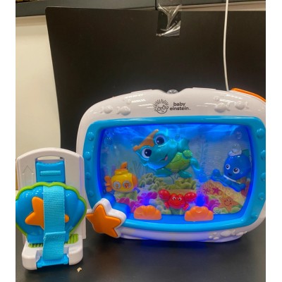 Baby Einstein Sea Dreams Soother – Máquina de Ruido Blanco con Luces, Música y Sonidos Marinos
