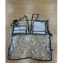 Orzbow Universal Plastico Lluvia Silla de Paseo Doble