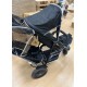 hauck Freerider Carro Gemelar Reclinable, Silla de Paseo Gemelar Plegable