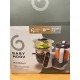Babymoov Nutribaby Robot 6 en 1 Robot Multifunción 6 en 1, Vaporera, Batidora
