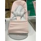 BabyBjörn Hamaca Balance Soft, tejido/jersey, rosa claro/gris