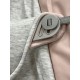 BabyBjörn Hamaca Balance Soft, tejido/jersey, rosa claro/gris
