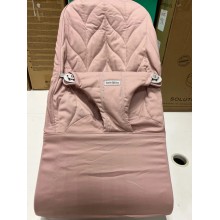 Hamaca BabyBjörn Bliss, tela, acolchado con pétalos, rosa viejo
