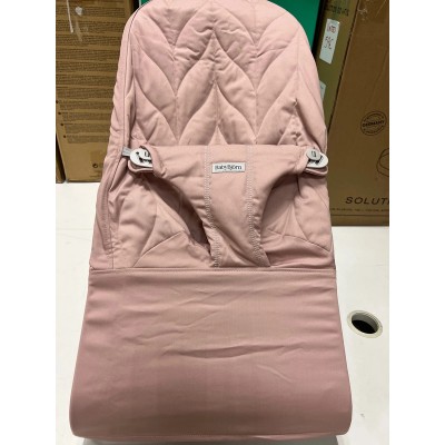 Hamaca BabyBjörn Bliss, tela, acolchado con pétalos, rosa viejo