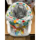 Bright Starts Learn-to-Sit - Asiento de suelo para bebé,
