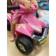 FEBER - Quad Racy Pink 6V, Coche Eléctrico para Niños de 18 Meses