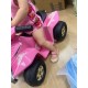 FEBER - Quad Racy Pink 6V, Coche Eléctrico para Niños de 18 Meses