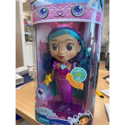 Muñeca Interactiva Gabby Sirena Canta y Brilla