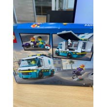 LEGO City Ambulancia de Emergencias Juguete de Construcción