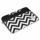 e-Vitta Chevron 15.6" Funda Negro, Color blanco