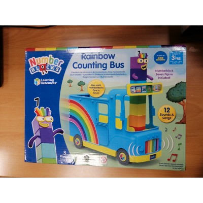 Learning Resources Rainbow Counting Bus