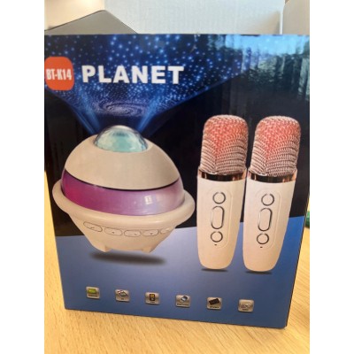 Karaoke Infantil con 2 Microfonos Inalambricos