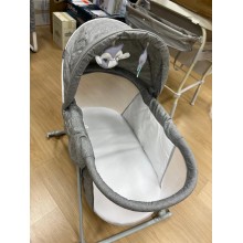 kk Kinderkraft Cuna Bebé Lovi, Moisés, Bolsa de Transporte, Juegos, Viaje, Gris